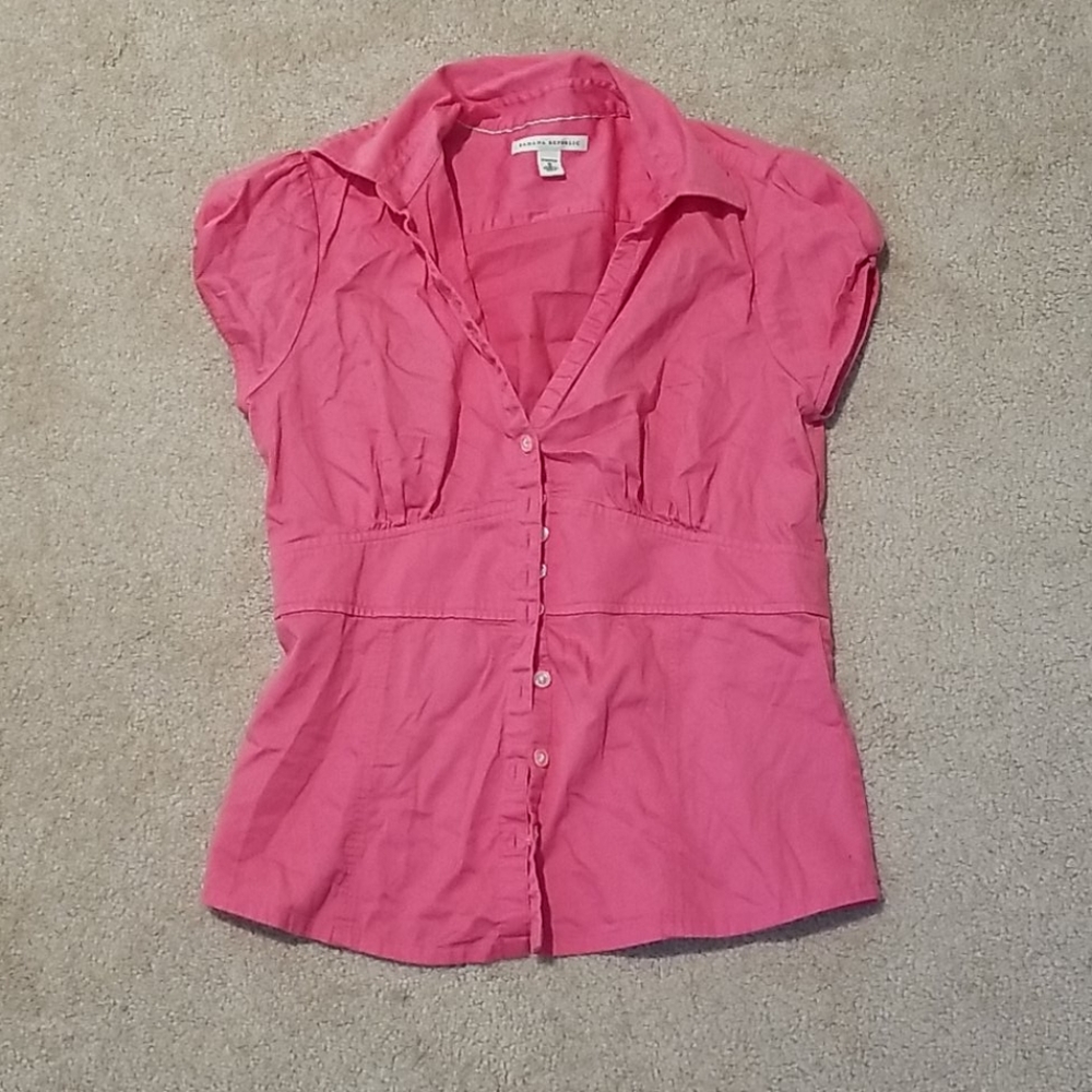 Women's button down top